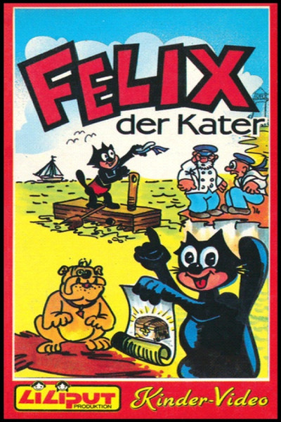 Póster de Felix the Cat Braves the Briny