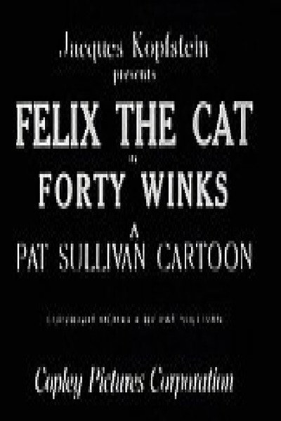 Póster de Felix the Cat in Forty Winks