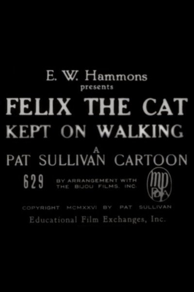 Póster de Felix the Cat Kept on Walking