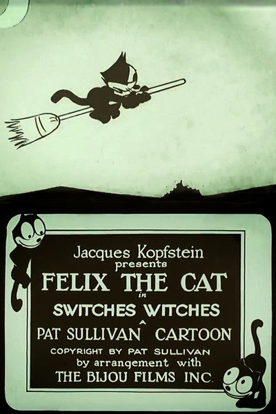 Póster de Felix the Cat Switches Witches