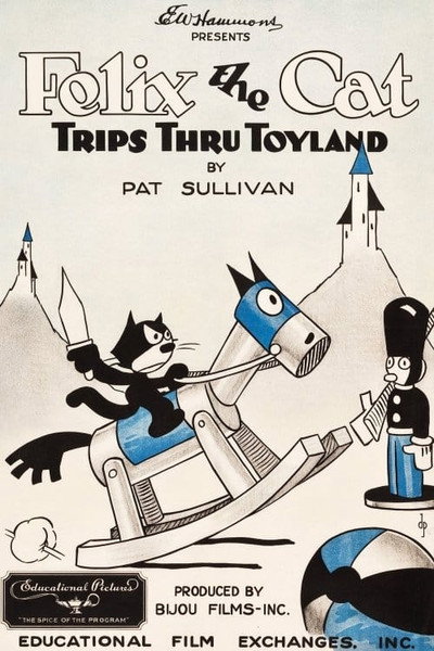 Póster de Felix the Cat Trips Thru Toyland