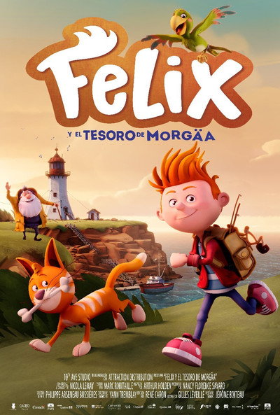 Póster de Félix y el tesoro de Morgaa