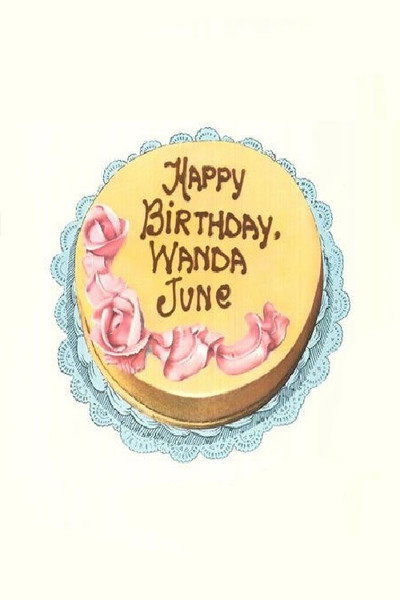Póster de Feliz cumpleaños, Wanda June