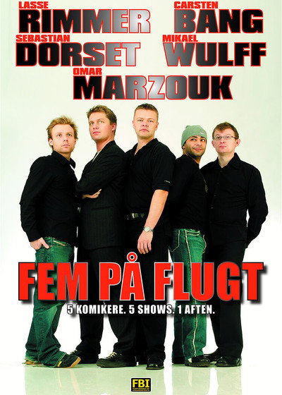 Póster de Fem på flugt