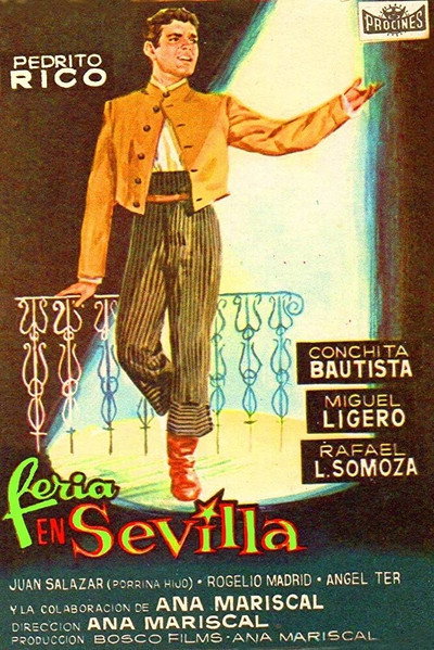 Póster de Feria en Sevilla