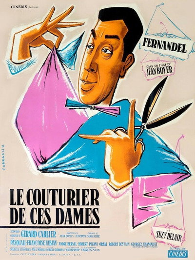 Póster de Fernandel the Dressmaker