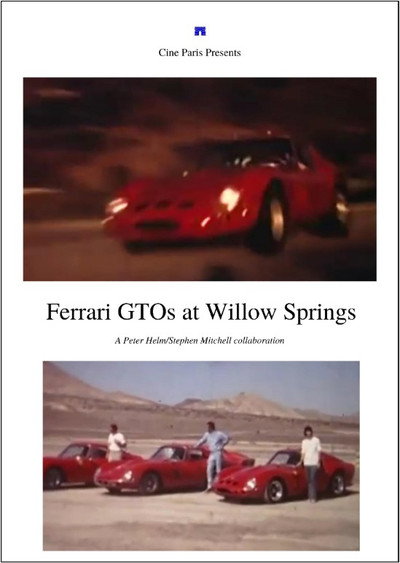 Póster de Ferrari GTOs at Willow Springs