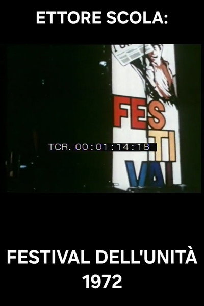 Póster de Festival dell'Unità 1972