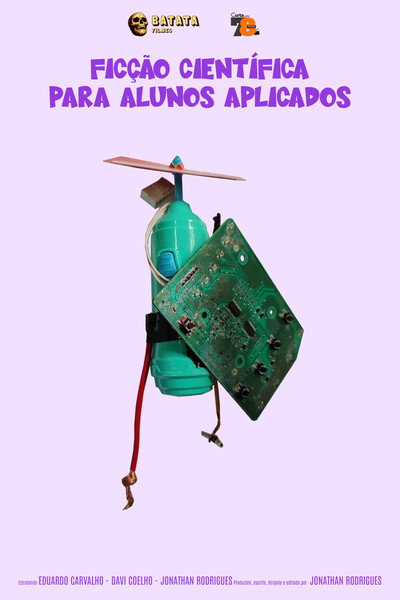 Póster de Ficção Científica para Alunos Aplicados