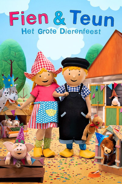 Póster de Fien & Teun - Het grote dierenfeest