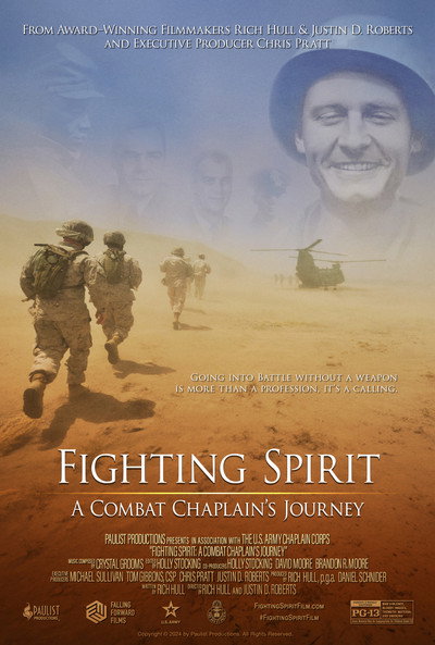 Póster de Fighting Spirit: A Combat Chaplain's Journey