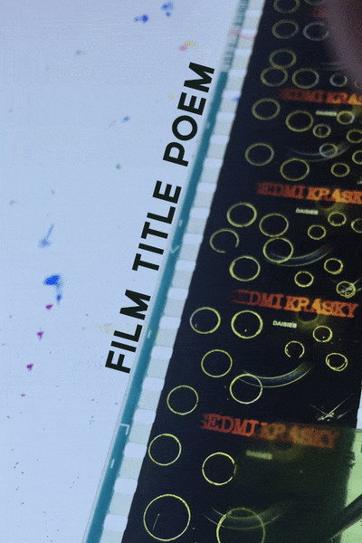 Póster de Film Title Poem