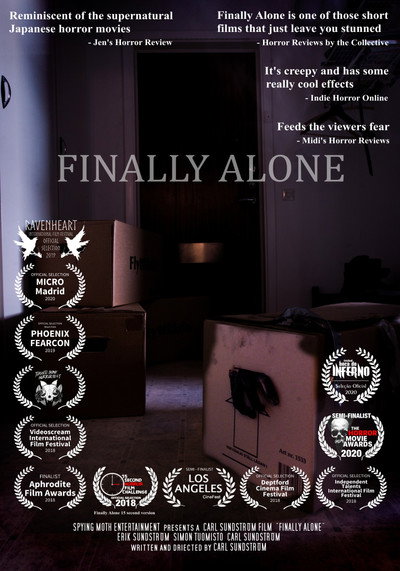 Póster de Finally Alone