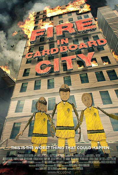 Póster de Fire in Cardboard City