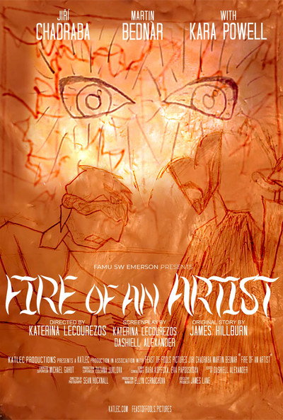 Póster de Fire of an Artist