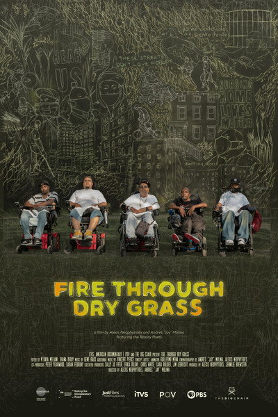 Póster de Fire Through Dry Grass