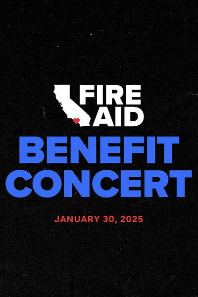 Póster de FireAid Benefit Concert