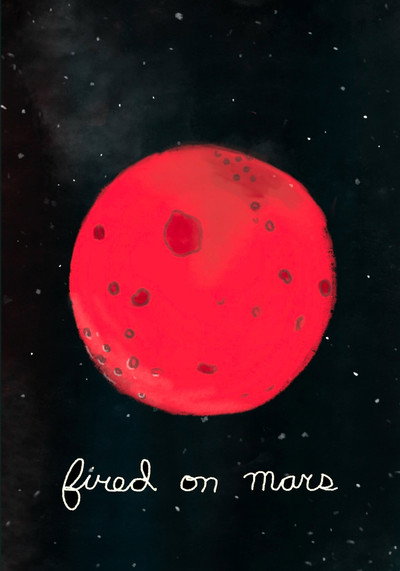 Póster de Fired on Mars