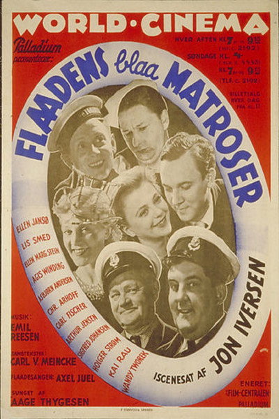 Póster de Flådens blå matroser