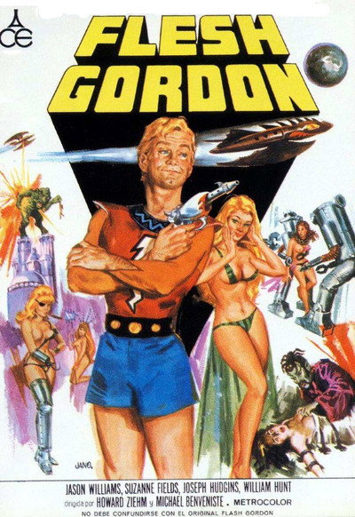 Póster de Flesh Gordon el sexonauta