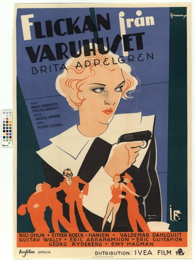 Póster de Flickan från varuhuset