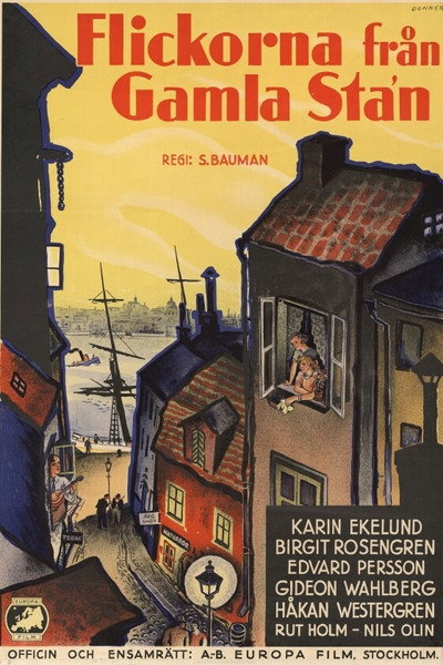 Póster de Flickorna från Gamla sta'n