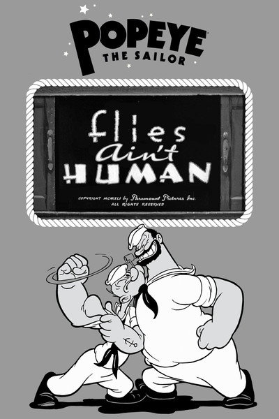 Póster de Flies Ain't Human