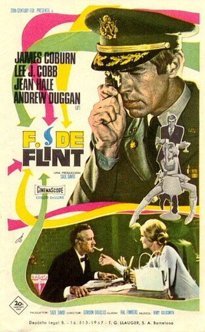 Póster de Flint misión insólita