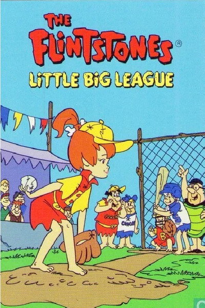 Póster de Flintstones Little Big League