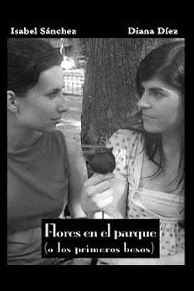 Póster de Flores en el parque (o los primeros besos)