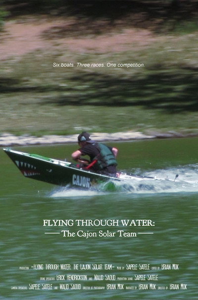 Póster de Flying Through Water: The Cajon Solar Team
