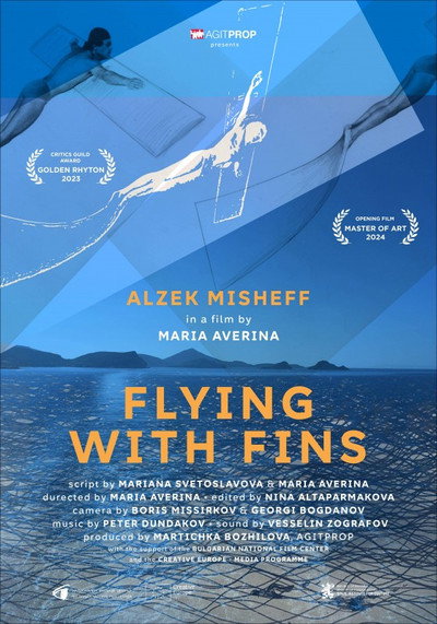 Póster de Flying with Fins