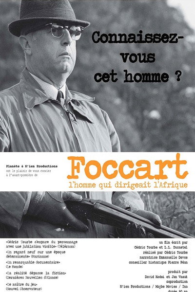 Póster de Foccart, l'homme qui dirigeait l'Afrique