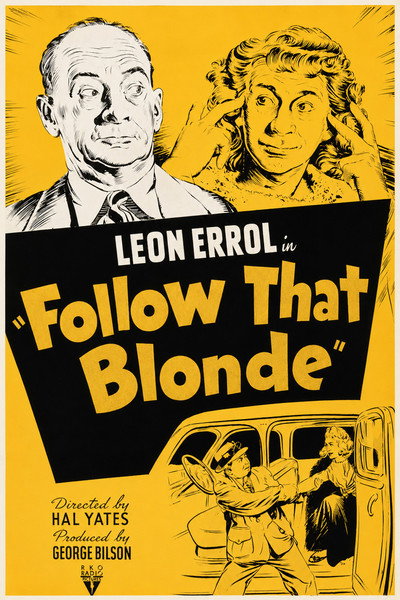 Póster de Follow That Blonde