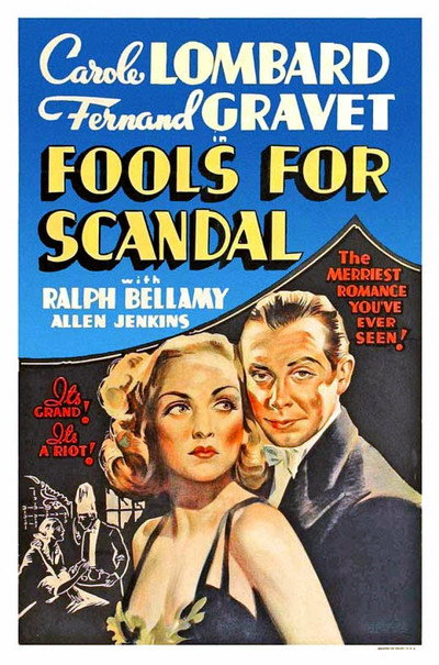 Póster de Fools for Scandal