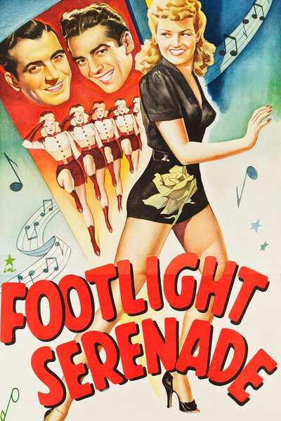 Póster de Footlight Serenade