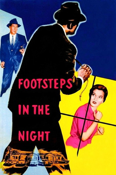 Póster de Footsteps in the Night