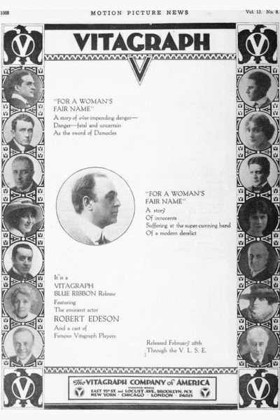Póster de For a Woman's Fair Name