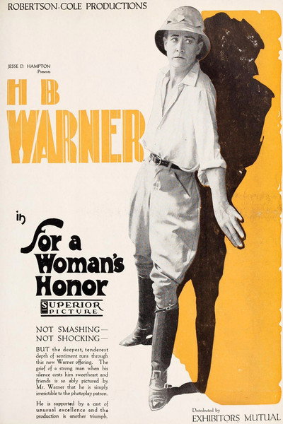 Póster de For a Woman's Honor