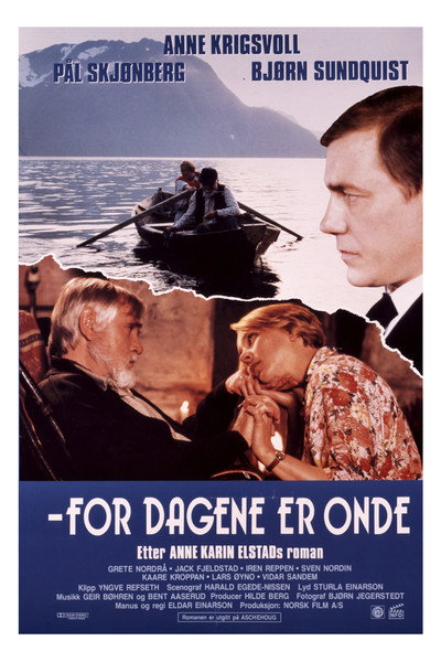 Póster de For dagene er onde