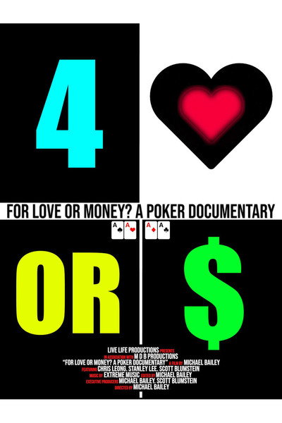 Póster de For Love or Money? A Poker Documentary