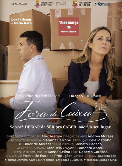 Póster de Fora da Caixa