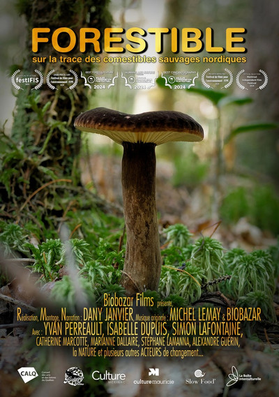 Póster de Forestible - sur la trace des comestibles sauvages nordiques (Forestible - on the trail of northern wild edibles)