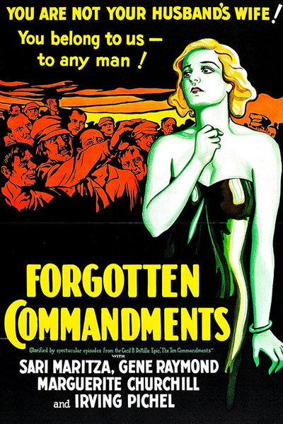 Póster de Forgotten Commandments