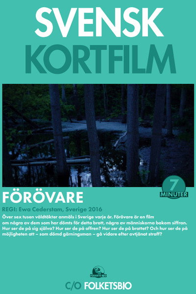 Póster de Förövare