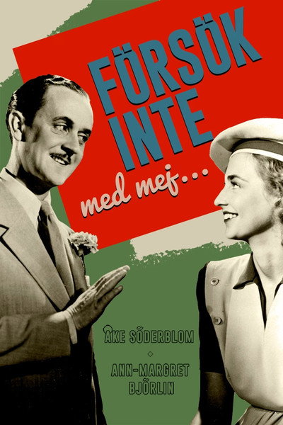 Póster de Försök inte med mej..!