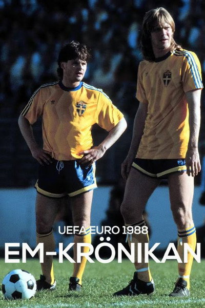 Póster de Fotbollskrönikan EM 1988