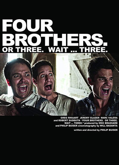 Póster de Four Brothers. Or Three. Wait ... Three.