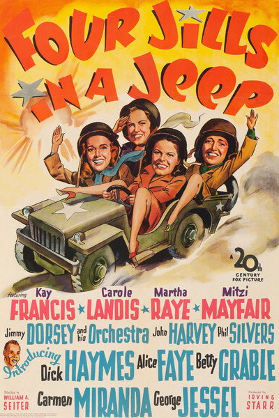 Póster de Four Jills in a Jeep