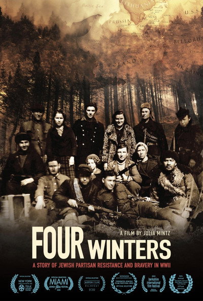Póster de Four Winters: A Story of Jewish Partisan Resistance and Bravery in WW2